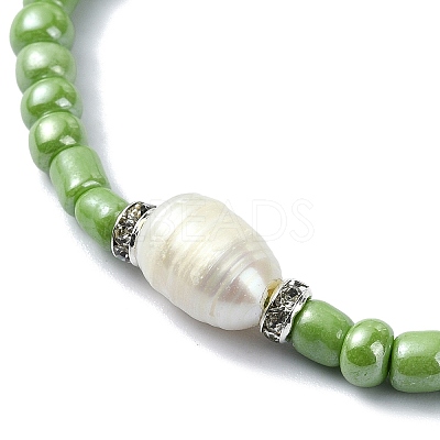 6Pcs 6 Colors Glass Seed Bead Bracelets BJEW-JB09991-1