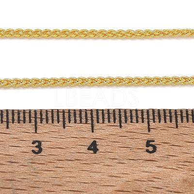 1.5MM Brass Wheat Chain Necklaces for Women KK-CBA4FD4-08G-1