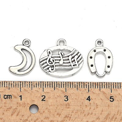 Tibetan Style Alloy Pendants TIBEP-MSMC003-AS-1