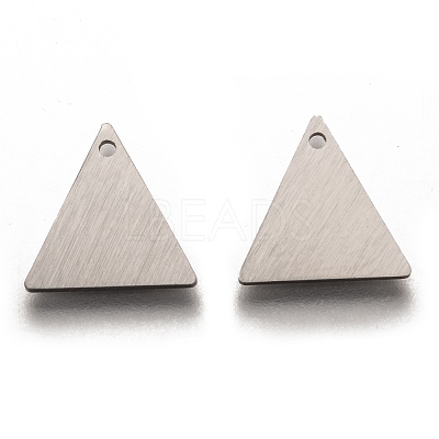 Tarnish Resistant 304 Stainless Steel Pendants STAS-O133-04B-P-1