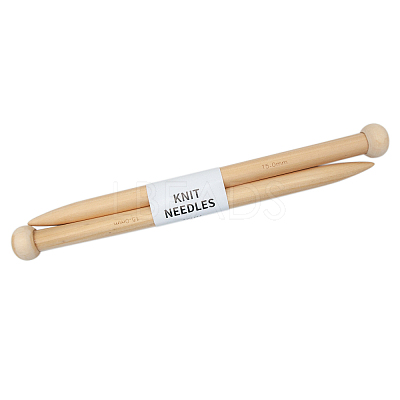 Bamboo Pointed Knitting Needles SENE-PW0003-091B-1