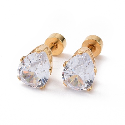 304 Stainless Steel Earlobe Plugs STAS-I113-26G-1