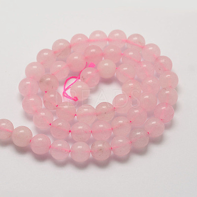 Natural Rose Quartz Bead Strands LS-G-P281-02-12mm-1