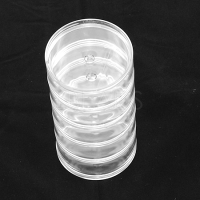 Plastic Bead Containers CON-S038-1