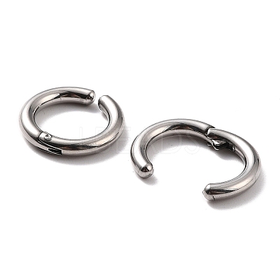 201 Stainless Steel Clip-on Earrings EJEW-Z014-01D-P01-1
