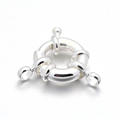 Rack Plating Brass Spring Ring Clasps KK-D399-C-S-NF-1