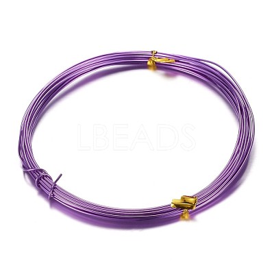 Round Aluminum Craft Wire AW-D009-2mm-5m-11-1