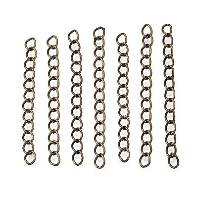 Iron Ends with Twisted Chains CH-CH017-5cm-AB-1