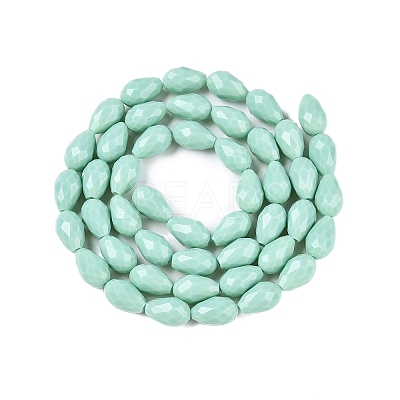 Opaque Solid Color Beads Strands EGLA-N013-P10mm-D14-1