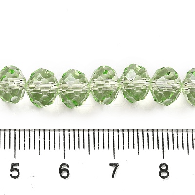 Transparent Baking Paint Glass Beads X1-DGLA-A034-T8mm-D11-1