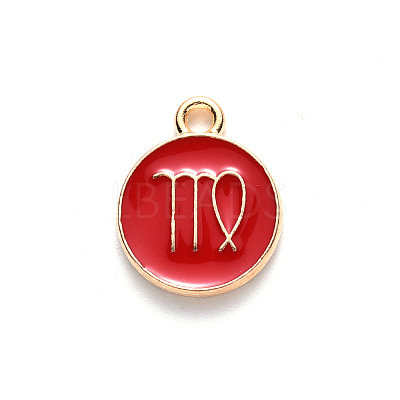 Alloy Enamel Pendants LS-ENAM-S124-01B-07B-1