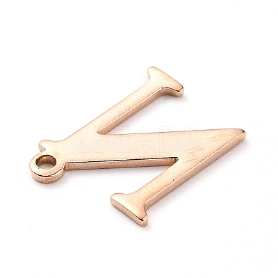 PVD Vacuum Plating  304 Stainless Steel Charms STAS-H112-N-RG-1