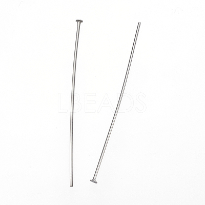 Tarnish Resistant 304 Stainless Steel Flat Head Pins STAS-E147-09P-1