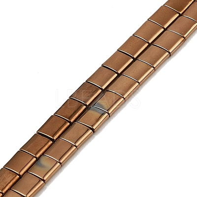 Electroplated Non-magnetic Synthetic Hematite Beads Strands G-G089-B02-11-1