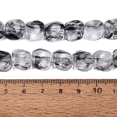 Handmade Lampwork Beads Strands LA-N046-01B-1