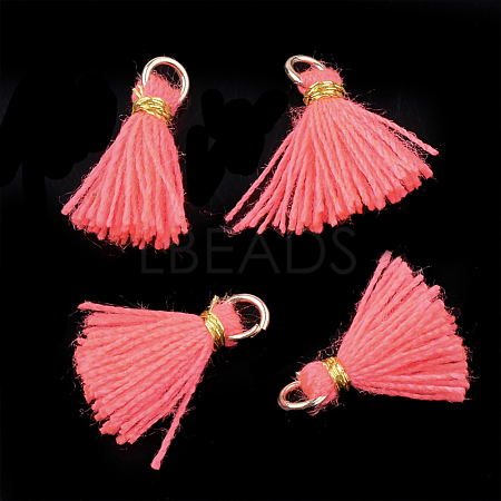 Polycotton(Polyester Cotton) Tassel Pendant Decorations FIND-S281-33-1