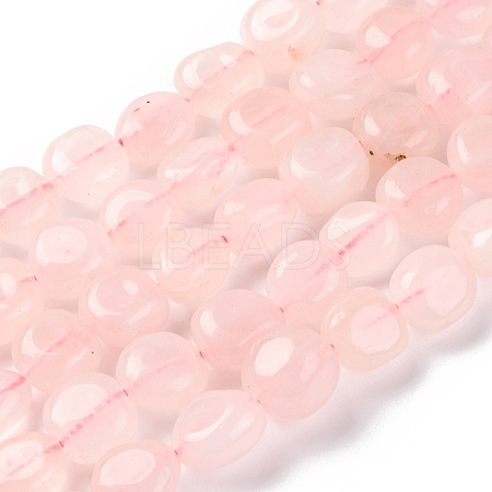 Natural Rose Quartz Beads Strands G-G146-A08-02-1