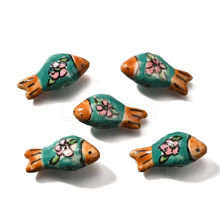 Handmade Porcelain Beads PORC-S002-03A-1