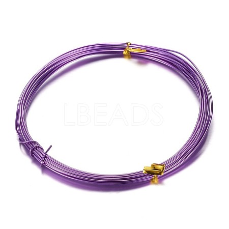 Round Aluminum Craft Wire AW-D009-2mm-5m-11-1