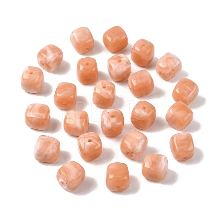 Opaque Acrylic Beads OACR-D320-01I-1
