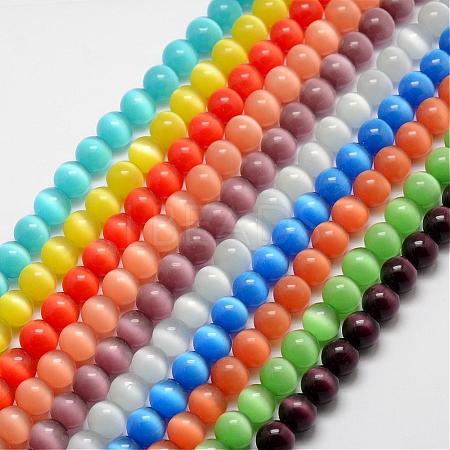Cat Eye Beads CER10mm-M-1