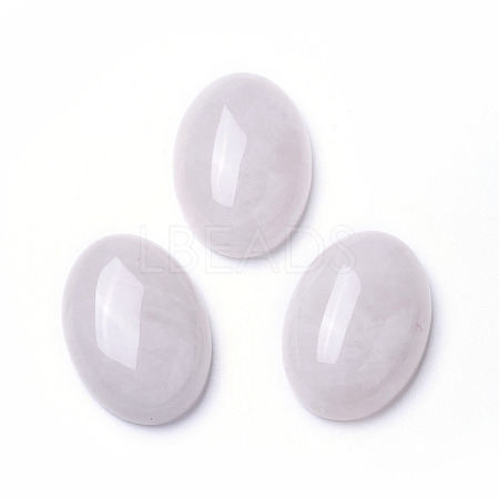 Natural Rose Quartz Cabochons G-F605A-03-1