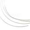 BENECREAT 1Pc Flat 925 Sterling Silver Wires STER-BC0002-25D-1