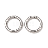 Tarnish Resistant 304 Stainless Steel Open Jump Rings X-STAS-Q186-02-8x1.2mm-3