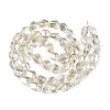 Electroplate Glass Beads Strands EGLA-T021-10C-2
