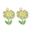 Alloy Enamel Pendants ENAM-I082-01G-01-1