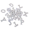 Alphabet Resin Rhinestone Patches DIY-TAC0005-45D-11