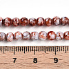 Baking Paint Glass Beads Strands DGLA-N003-4mm-A03-4