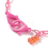 Personalized ABS Plastic Cable Chain Necklaces NJEW-JN03220-08-2