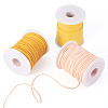 3 Rolls 3 Colors Faux Suede Cord LW-TA0001-07-2