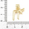 Brass Enamel Pendants KK-C170-13G-B-4