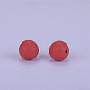 Round Silicone Focal Beads SI-JX0046A-94-5