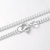 Iron Curb Chain Necklaces X-NJEW-JN01045-2