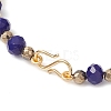 Glass Beaded Bracelets for Women BJEW-JB12137-01-4