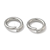 Tarnish Resistant 304 Stainless Steel Open Jump Rings X-STAS-E067-09-8mm-3