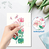 16 Sheets 8 Styles PVC Waterproof Wall Stickers DIY-WH0345-026-3