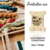 14Pcs 14 Style Plywood Thread Winding Boards WOOD-WH0060-09-2