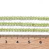 Natural Peridot Beads Strands G-B107-A06-01A-4