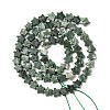 Natural Green Spot Jasper Beads Strands G-H087-C01-01-3