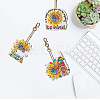 DIY Diamond Painting Pendant Decorations Kits THXG-PW0001-016-2