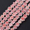 Handmade Millefiori Glass Bead Strands LAMP-J035-10mm-54-2