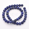Natural Lapis Lazuli Round Beads Strands X-G-D660-8mm-2