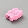 Spray Painted Alloy Beads FIND-CJC0026-01E-2