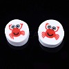 Handmade Polymer Clay Beads CLAY-N007-005-3