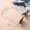 304 Stainless Steel Eyeglasses Chains AJEW-EH00207-03-4