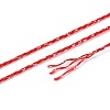 200M 6-Ply Sparkle Polyester Cord with Metallic Thread OCOR-T019-01A-09-3